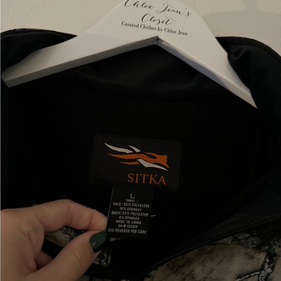 SITKA Men’s Camo Zip Up Jacket L - Picture 6 of 6